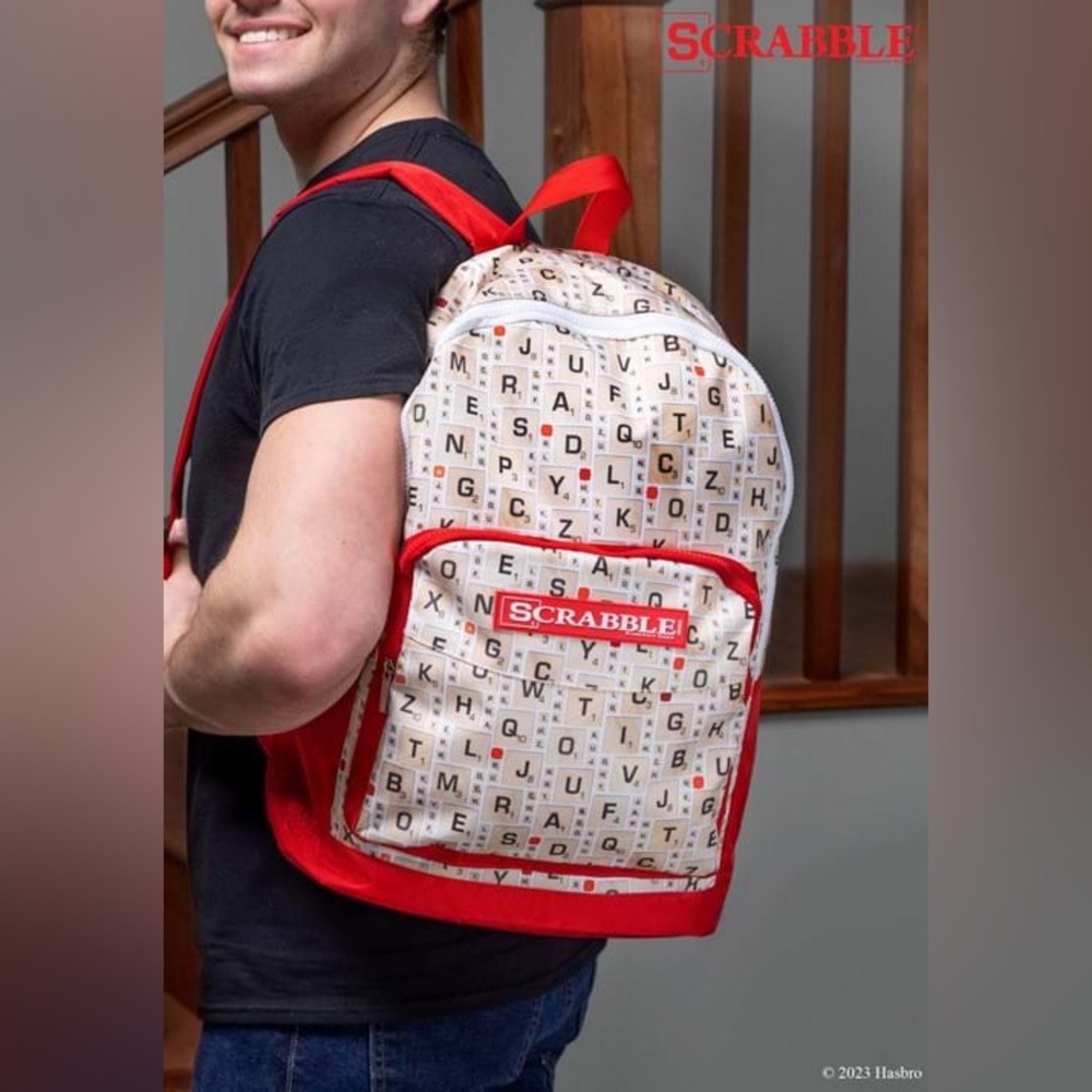Scrabble AOP Backpack